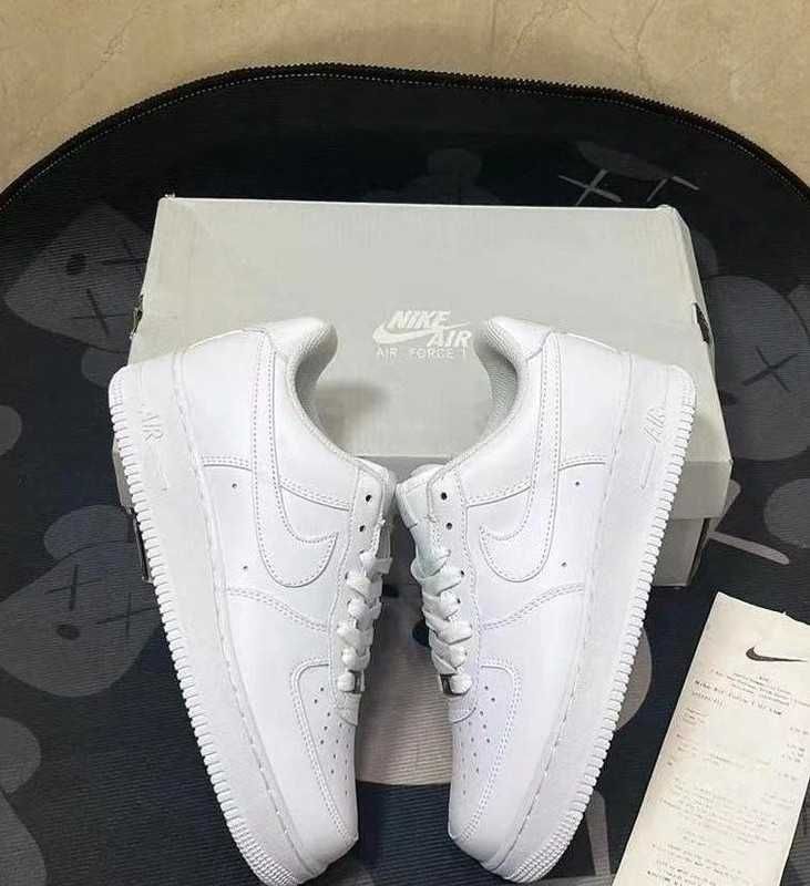 Buty Nike Air Force 1 Biały Damskie i Meskie Rozmiar.41