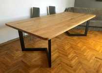 Stół dębowy LOFT 250x120cm 250x100