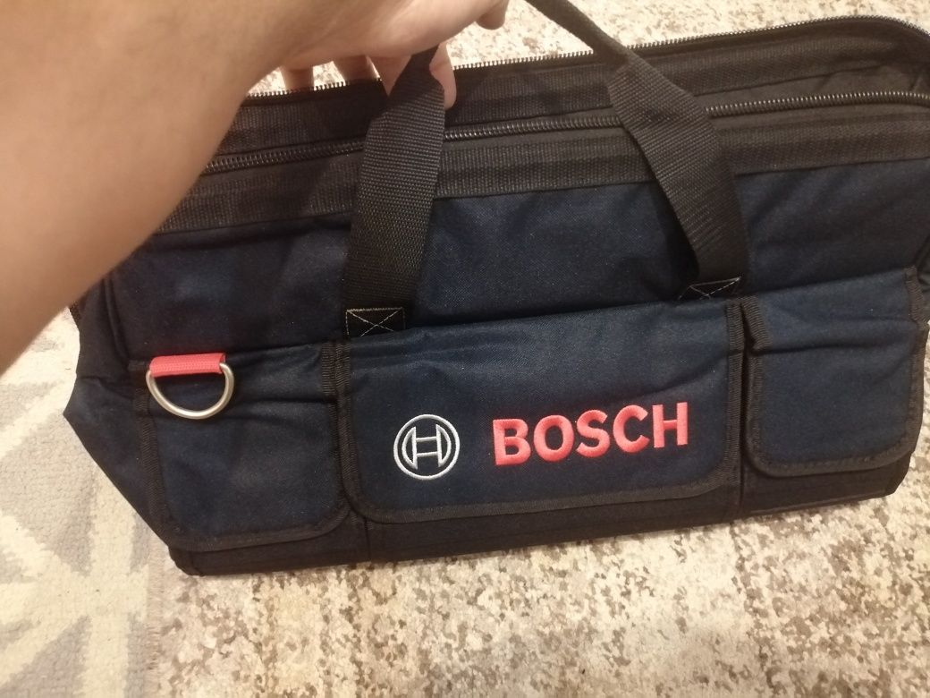 Міцна сумка для інструмента Bosch.(тверде дно). НАЙКРАЩА ЦІНА.