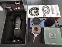 Conjunto para streaming: Logitech Blue Yeti X + Stream Cam