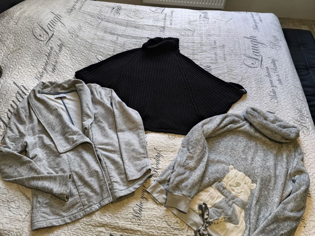 Duża paka ubrań damskich L/XL ibutów