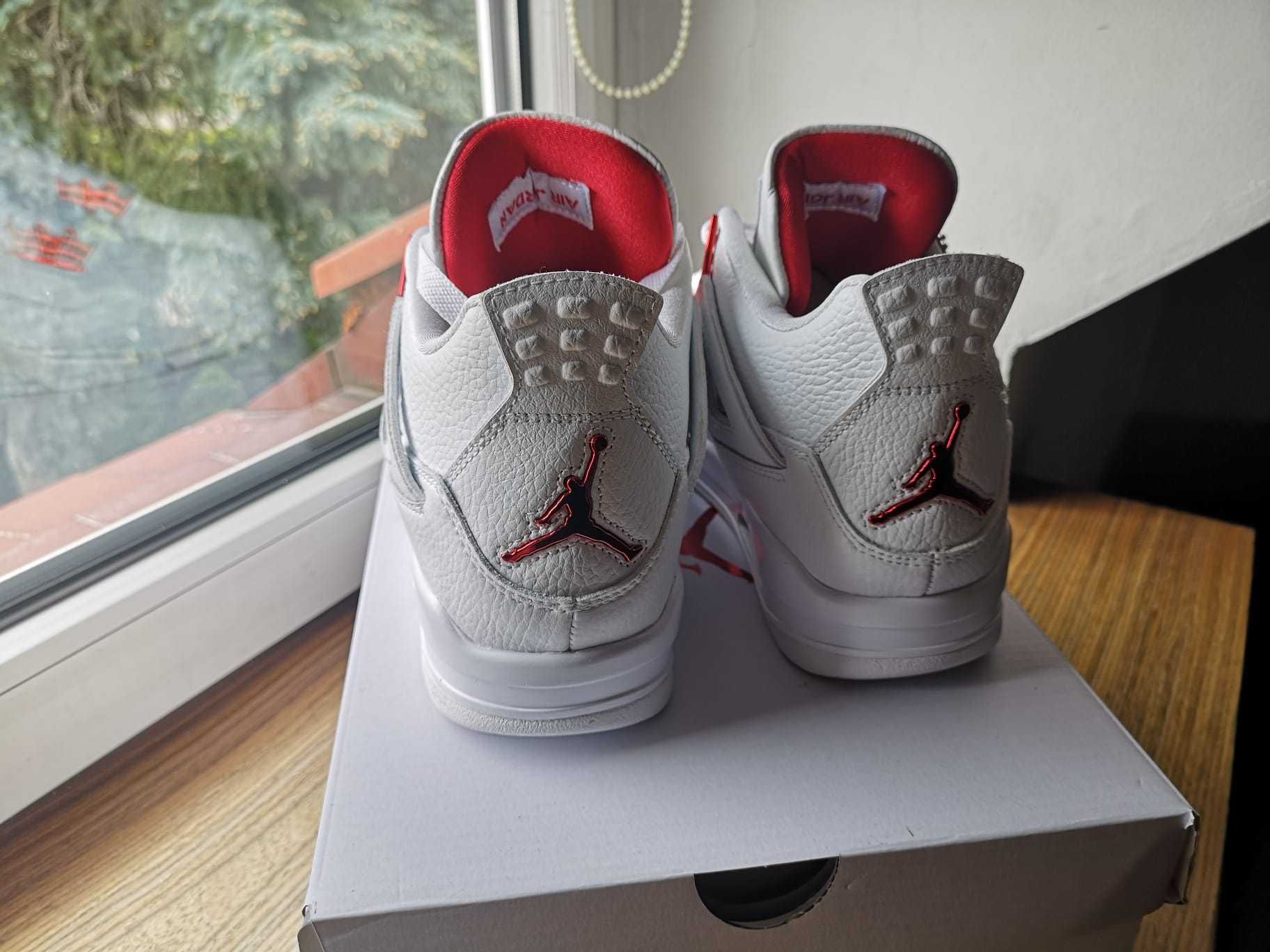 Nike Air Jordan 4 | Metallic Red | rozmiar EU43 | Nowość!