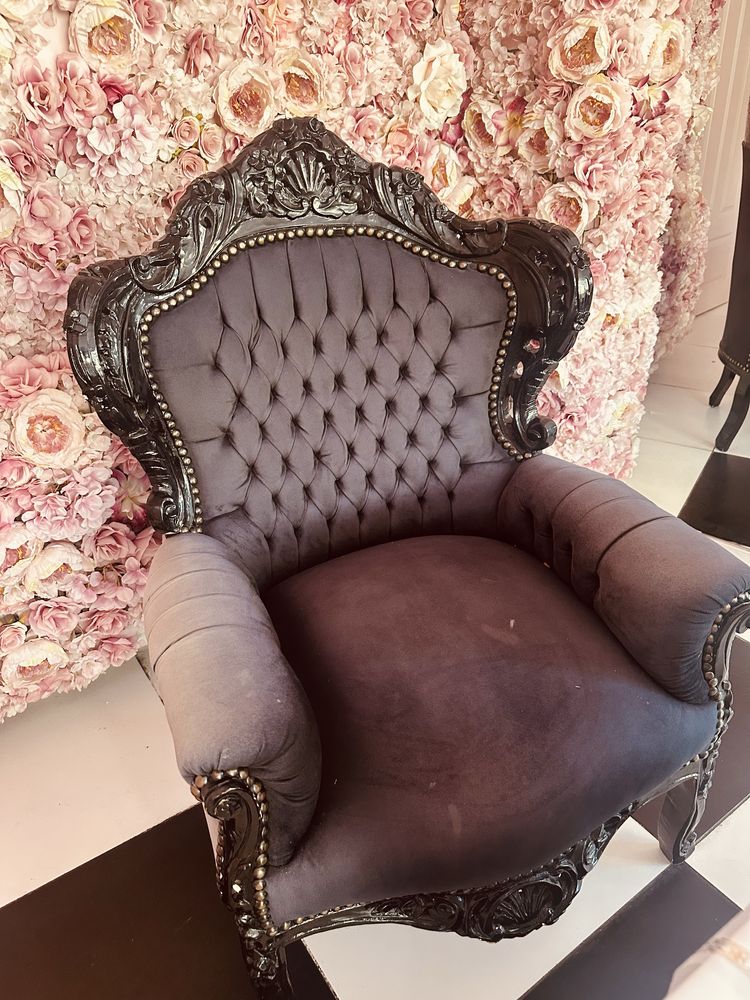Barokowa sofa 2 fotele 4 krzesla retro meble