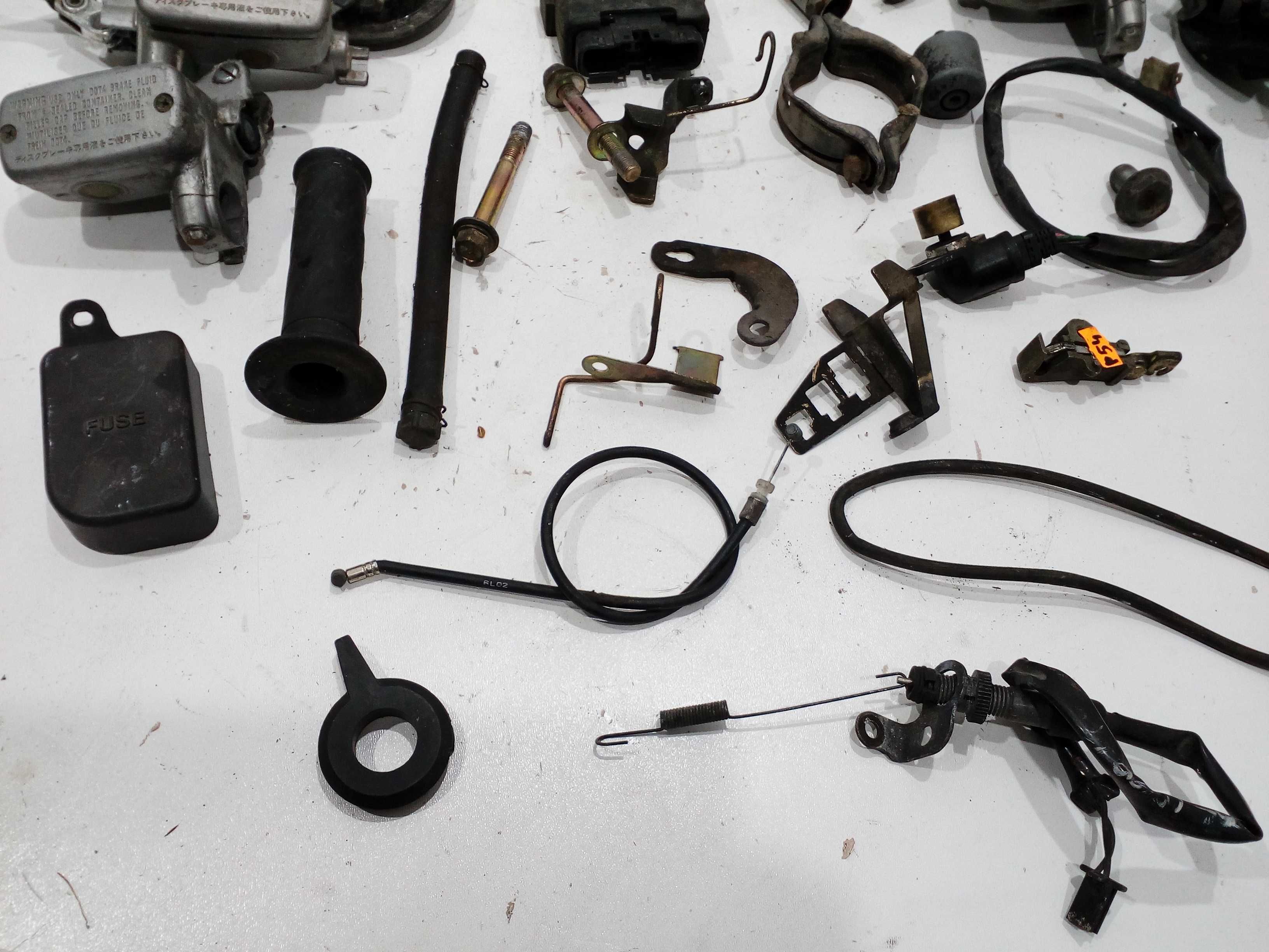 Honda vfr 750 set podnóżek moduł zapłonowy osłona uchwyt mocowanie