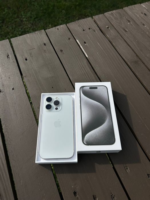 IPhone 15 Pro 128G Natural/White Titanium
