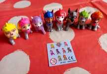 NOWY komplet figurka figurki psi patrol rycerze miami biedronka tort
