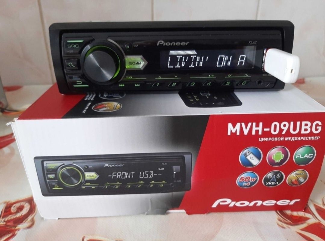 Автомагнитола Pioneer mvh 09 ubg