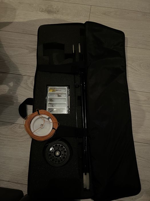 Zestaw Muchowy Shakespeare Marlboro Unlimited LE + Kołowrotek