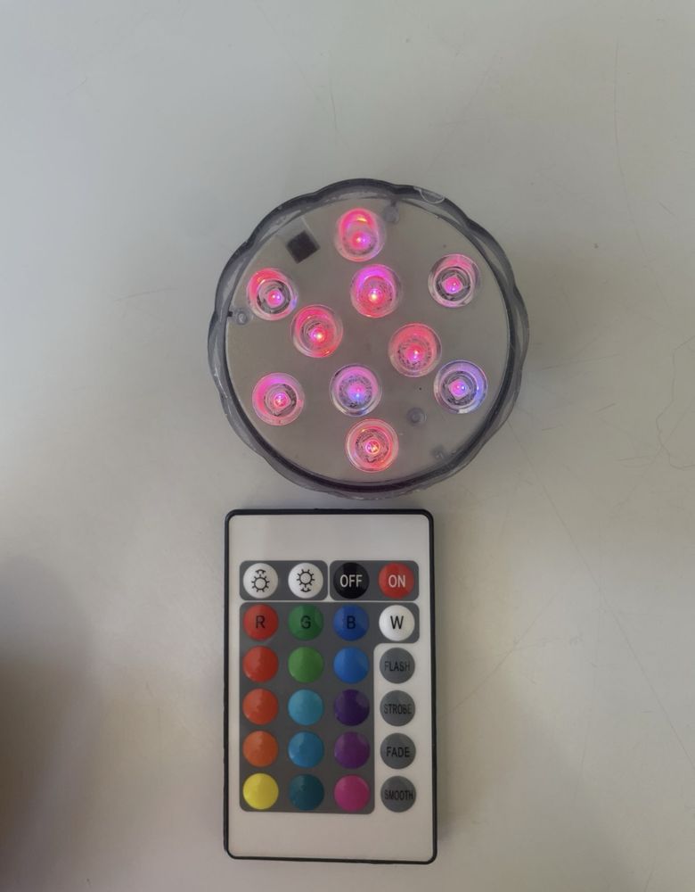 luz led com comando