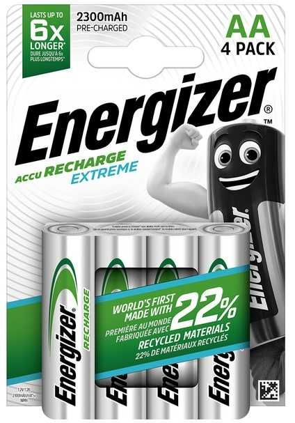 Аккумуляторы Energizer Extreme AA-HR 1,2 V 2300 mAh, цена за бл. 4 шт