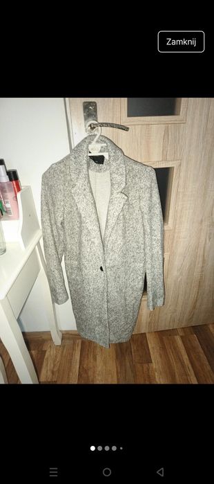 Płaszcz damski oversize