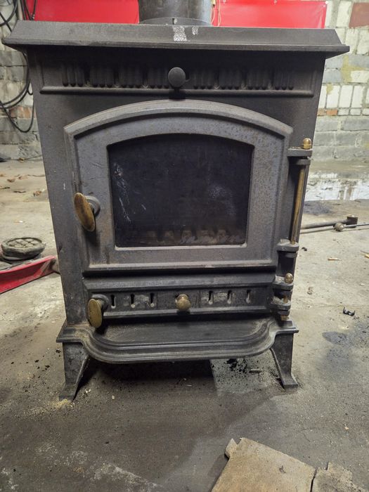 Piec koza żeliwny Samson z kompletem rur