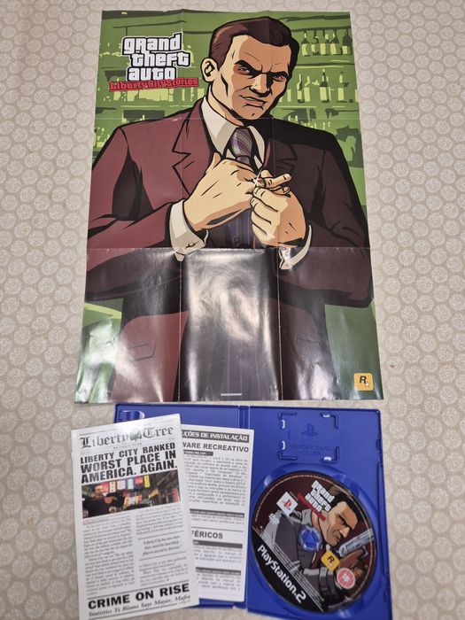 GTA Liberty City Stories - Jogo Playstation 2