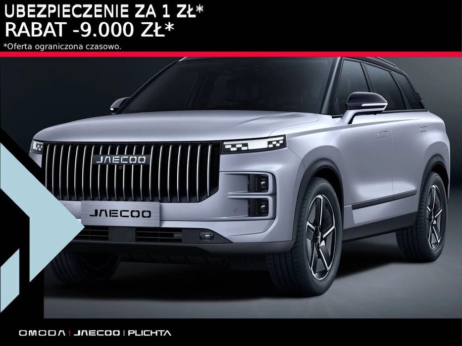 Jaecoo 7 Wersja OFFROAD Teraz taniej o 9000zł Ubezpieczenie za 1zł