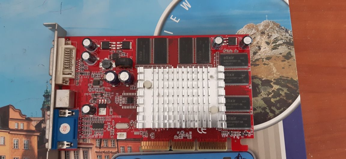 Karta Graficzna  NVIDIA GEFORCE FX5200 AGP8X 128MB