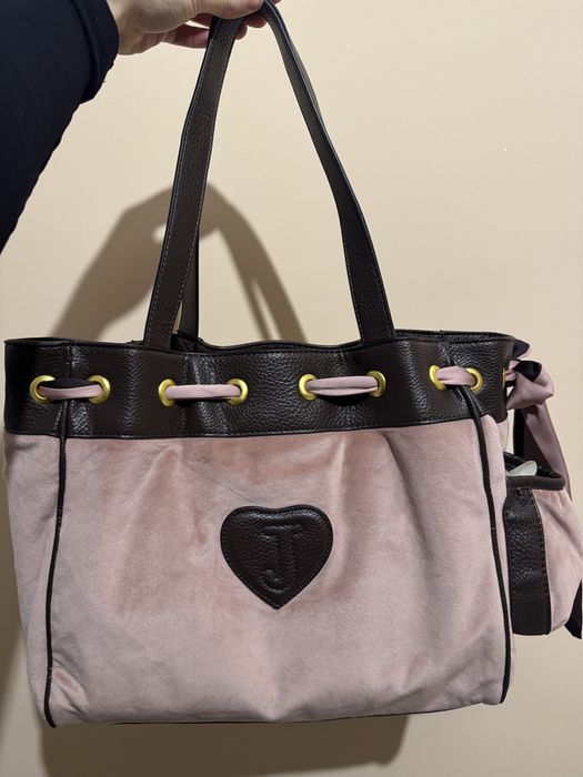 Torebka juicy oryginalna markowa różowa luksusowa