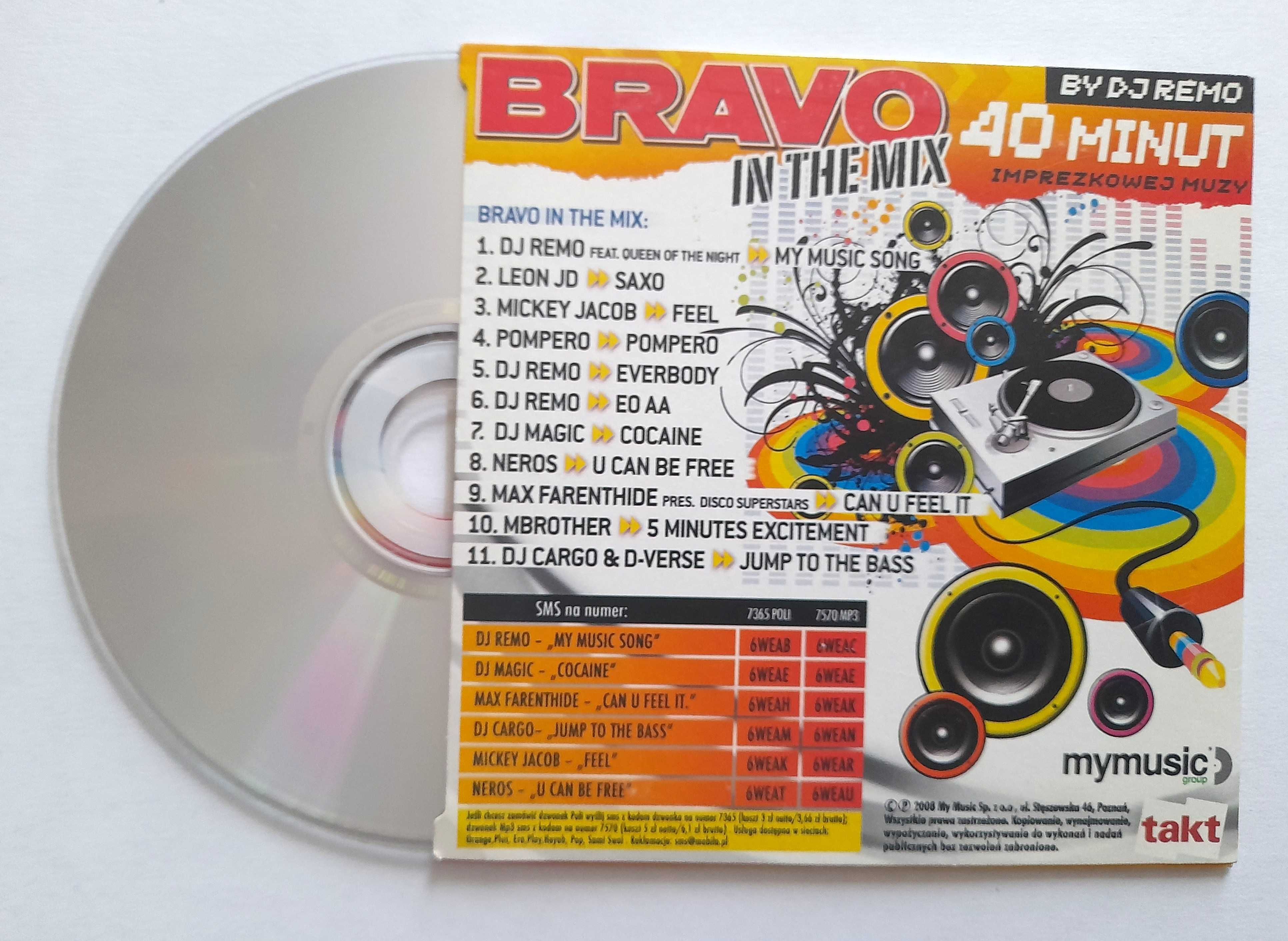 BRAVO In The Mix 2008. 40 minut CD