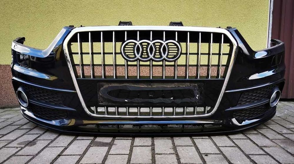 Бампер передний Audi Q3 8U голый комплектный разборка розборка Ауди