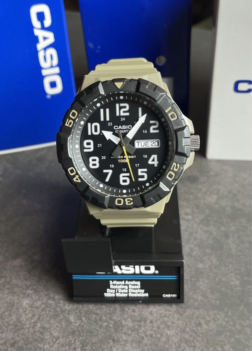 Годинник тактичний Casio MRW-210H-5A новий оригінал хакі койот