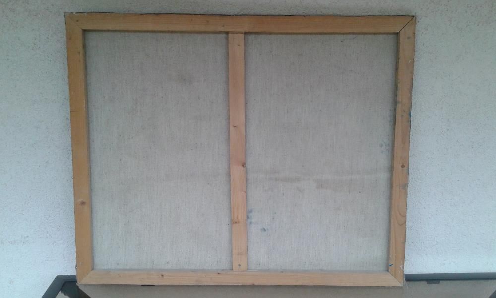 Wielki obraz olejny 100x81 cm na płótnie sygnowany