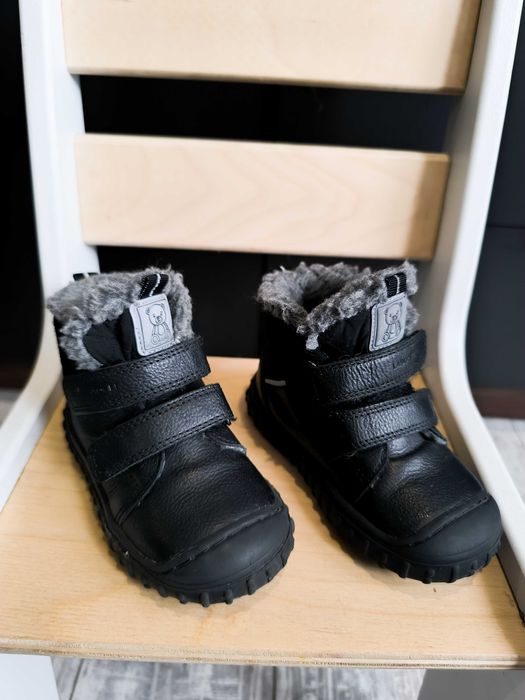 Buty skórzane zimowe chłopięce r. 23 Lasocki