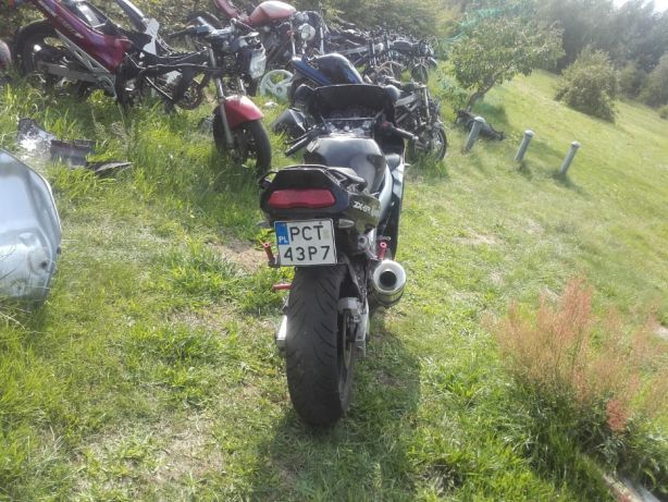 Kawasaki zx 6 r zx6r zx600 ninja lagi tarcze felga bak gaźniki części