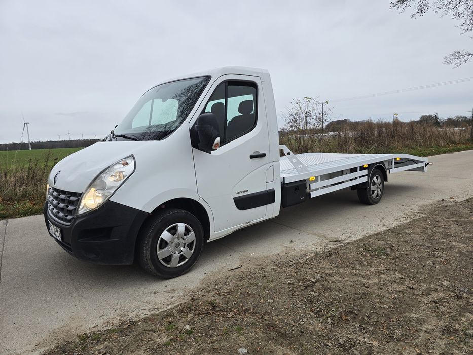 Renault Master 2.3 150km 2011r. Nowy najazd . Autolaweta