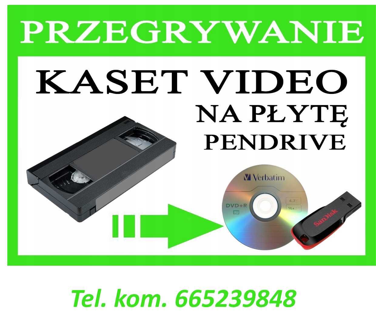 Przegrywanie kaset Video na DVD