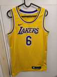 Lakers Lebron james jersey #6