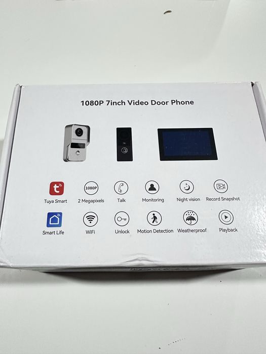 Video poteiro com 2 fios novo