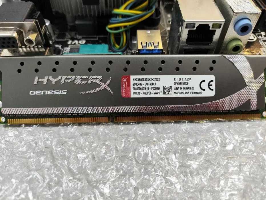 Материнська Плата:
GA-H81M-S2PV (rev. 1.0) (Bios F9) + Блок 450W