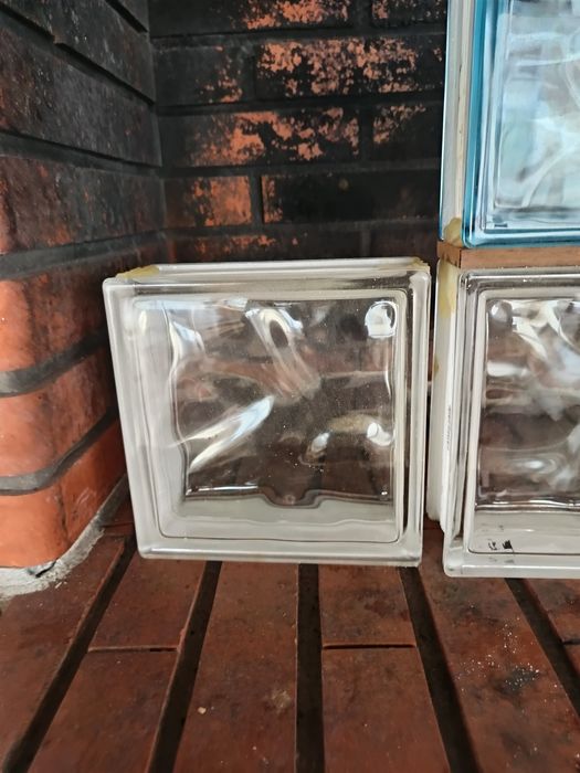 Tijolos vidros decorativos