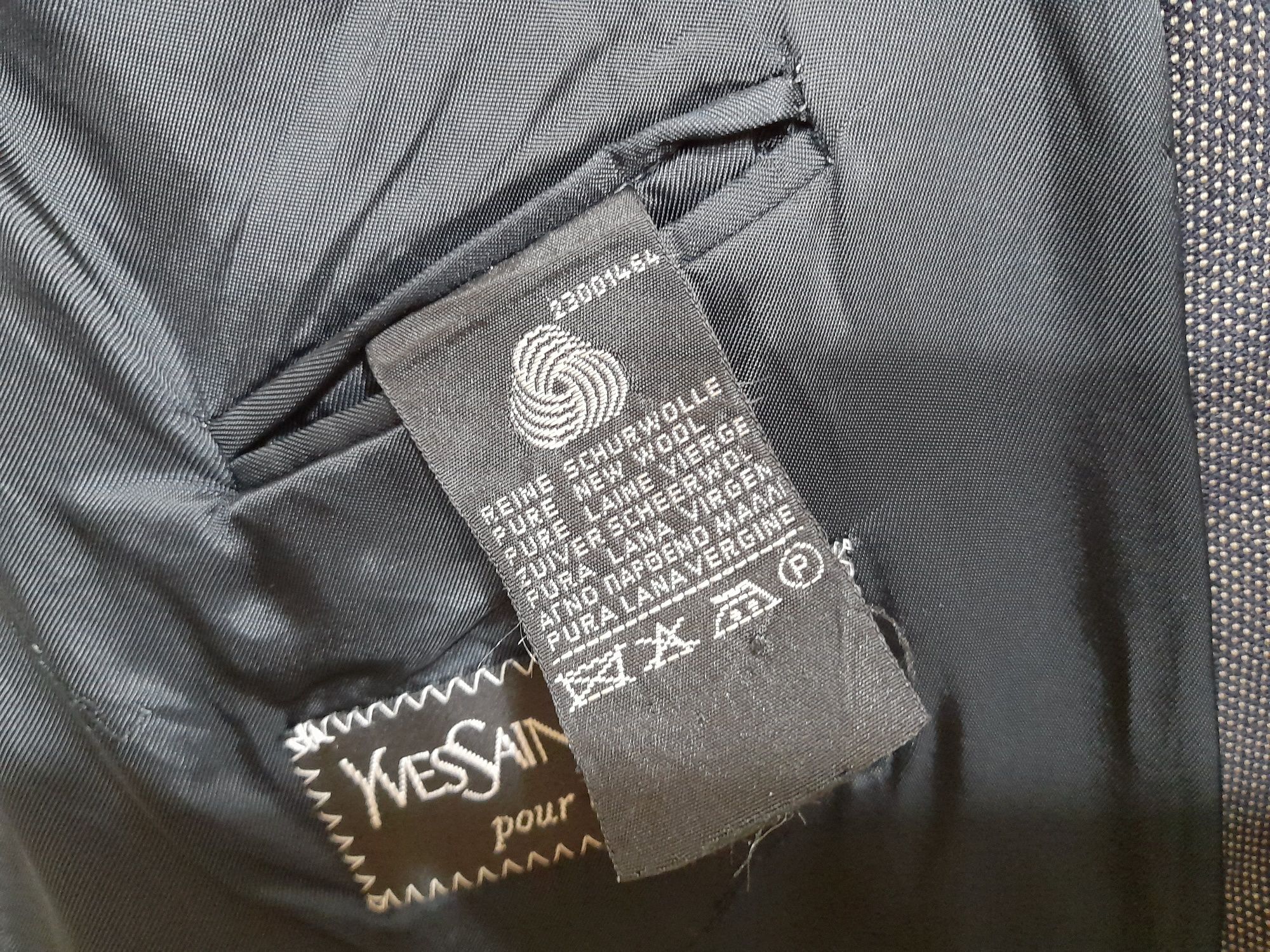 Yves Saint Laurent оригінал вовна шерсть чоловічий піджак