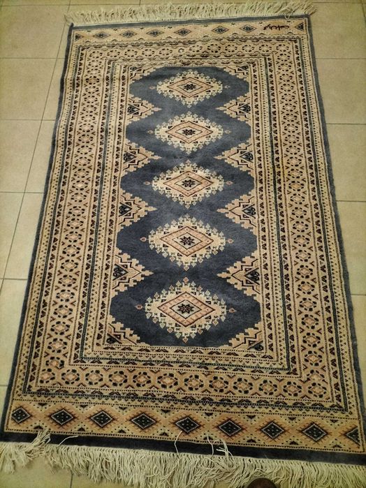 Tapete Paquistão,feito á mão com certificado