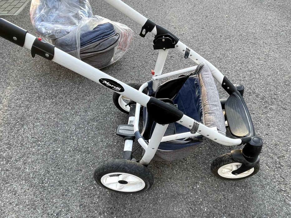 Wózek dzięciecy 3w1 Moretti by seca - uzywany.