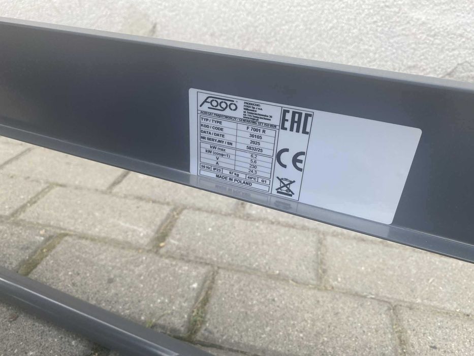 Fogo F7001 R Agregat Generator AVR 1 Faza F 7001 R Rato F 6001 R