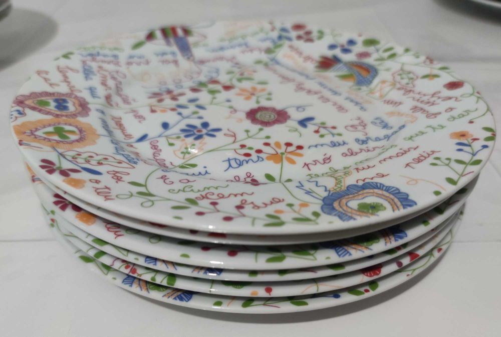 Serviço Mesa 6 Pessoas (lenço dos namorados)