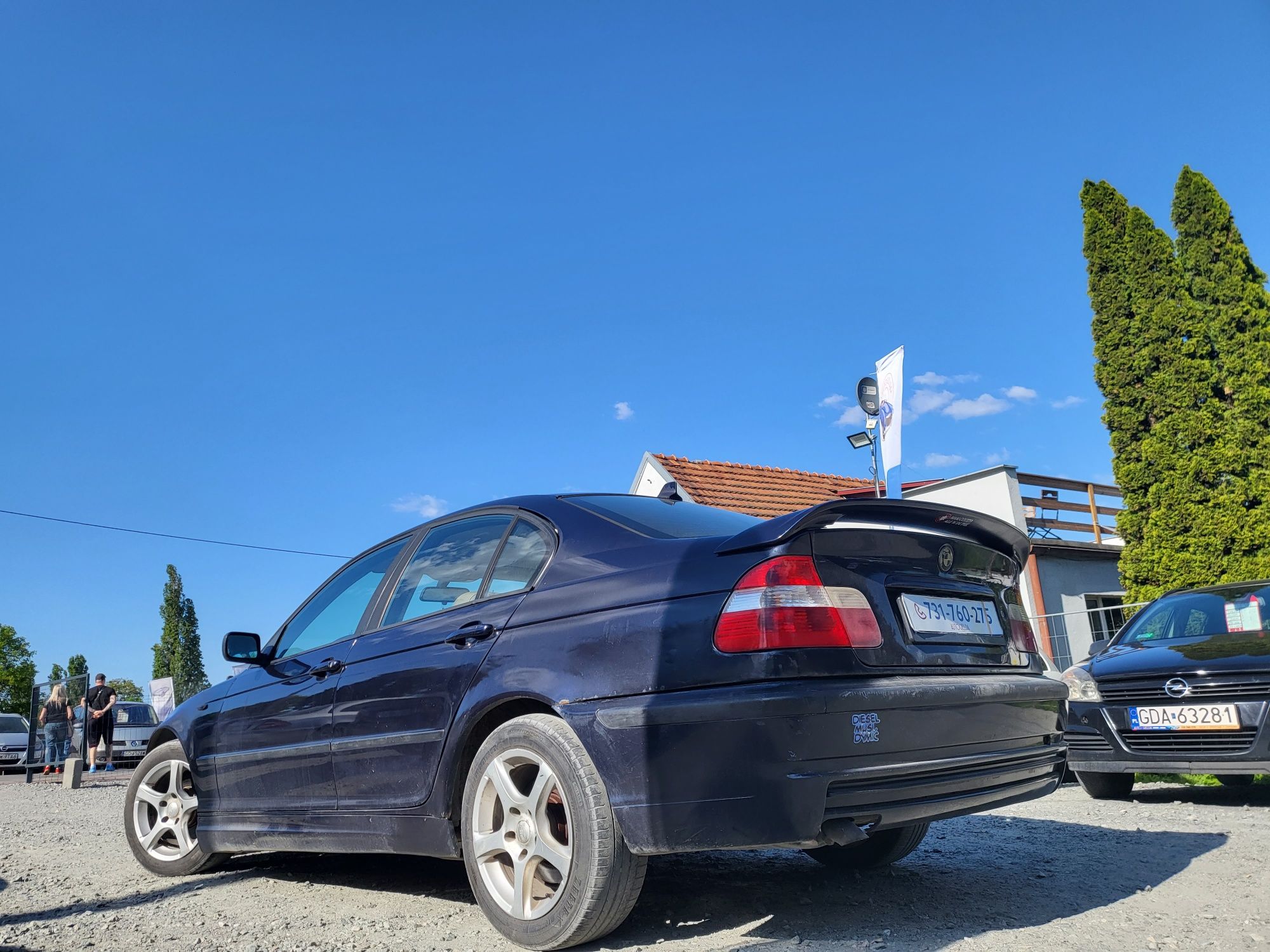 BMW E46 2.0 Diesel//2002//Skóry//Klimatyzacja//Tanio//Zamiana