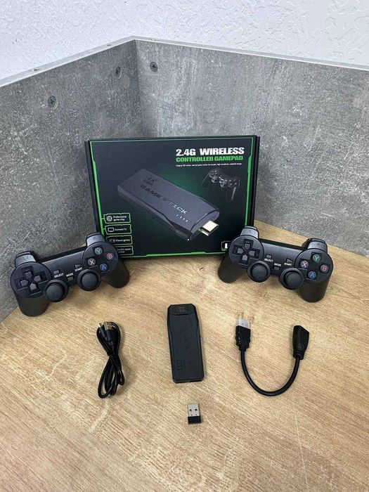 Портативна ігрова КОНСОЛЬ + 2 ДЖОЙСТИКА. Приставка на 10000 ігор!