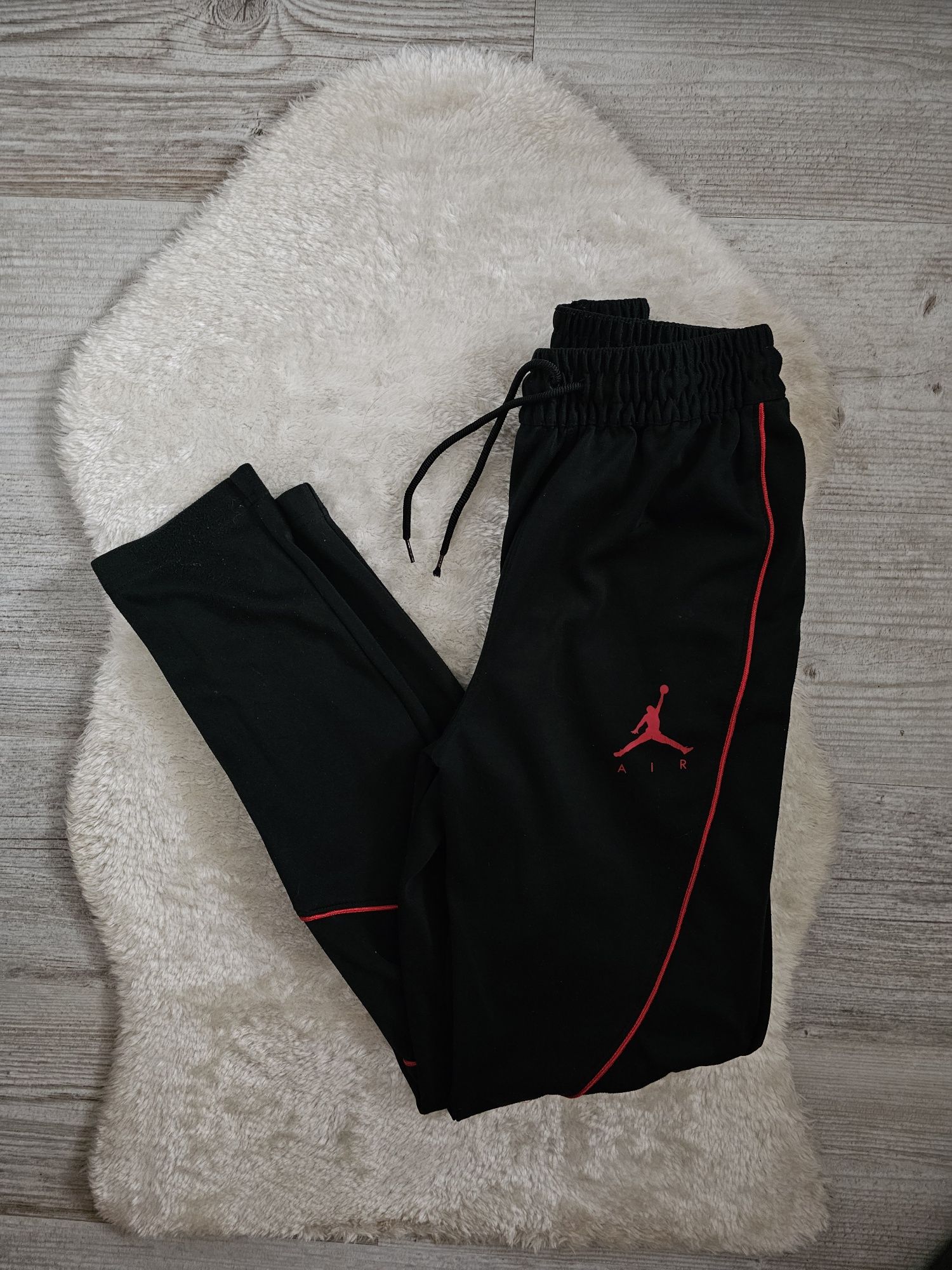 Spodnie Dresowe Air Jordan , Jordan Rozmiar M Czarne Nike Dres , Dresy