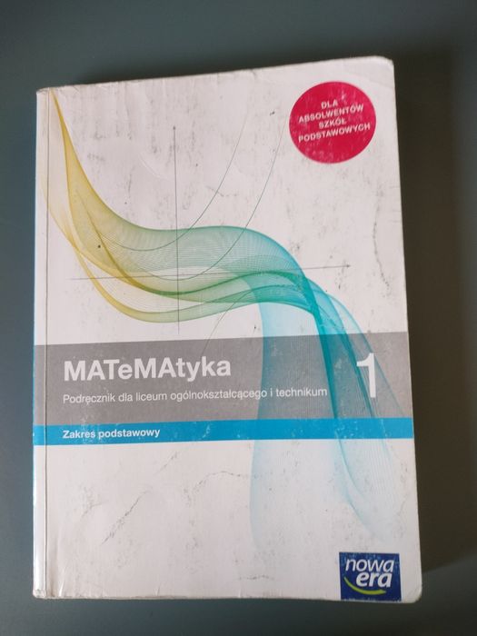 Matematyka 1 podręcznik.