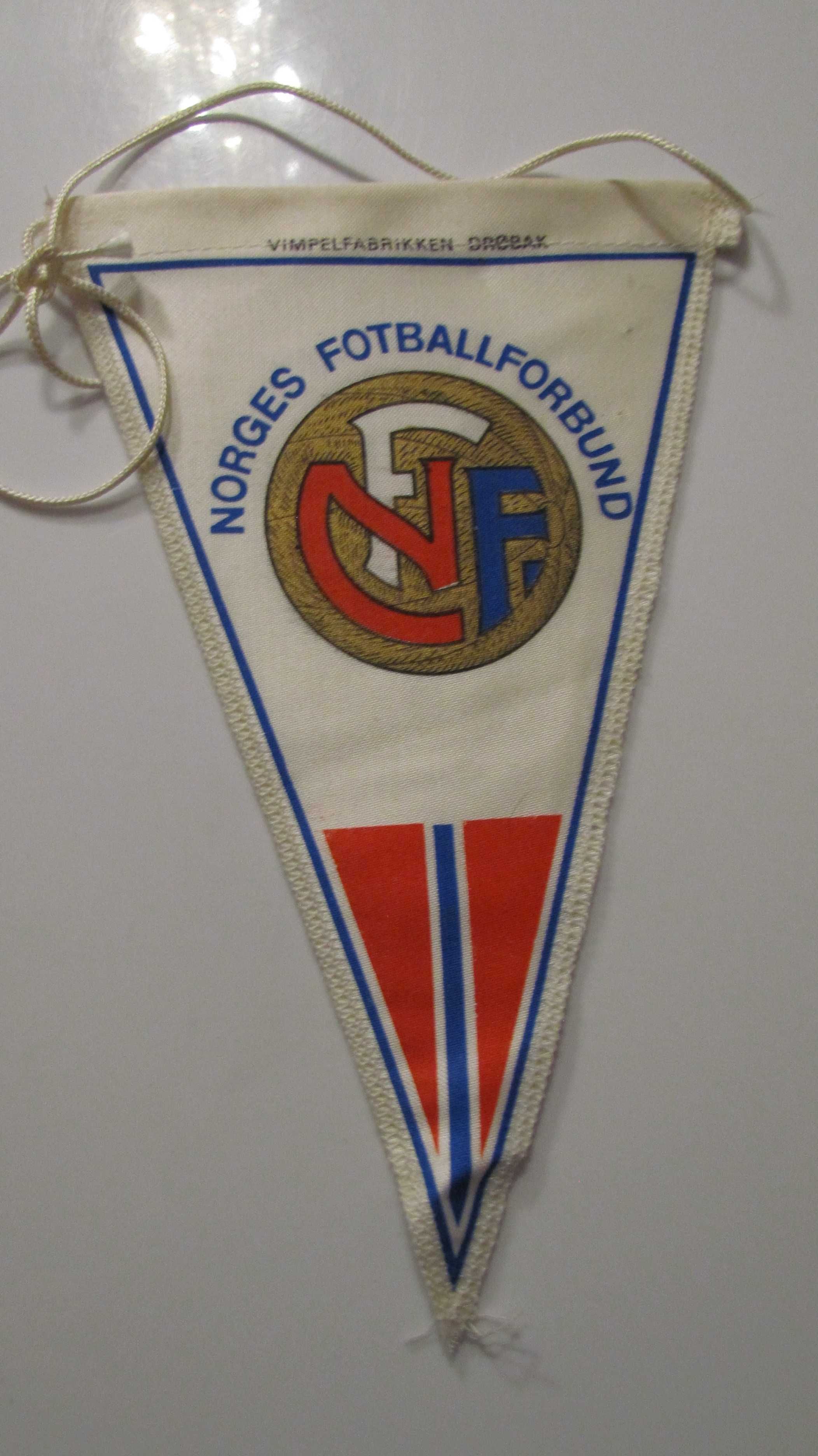 Proporczyk Norwegia Związek Piłki Nożnej Norges Fotballforbund