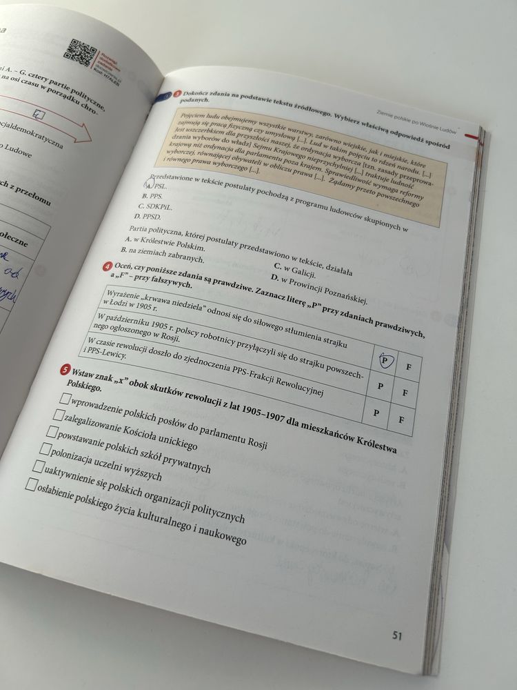 Zeszyt ćwiczeń z historii klasa 7 Wczoraj i dziś