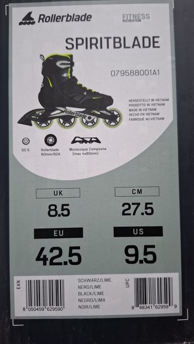 Rolki Spiritblade 42.5