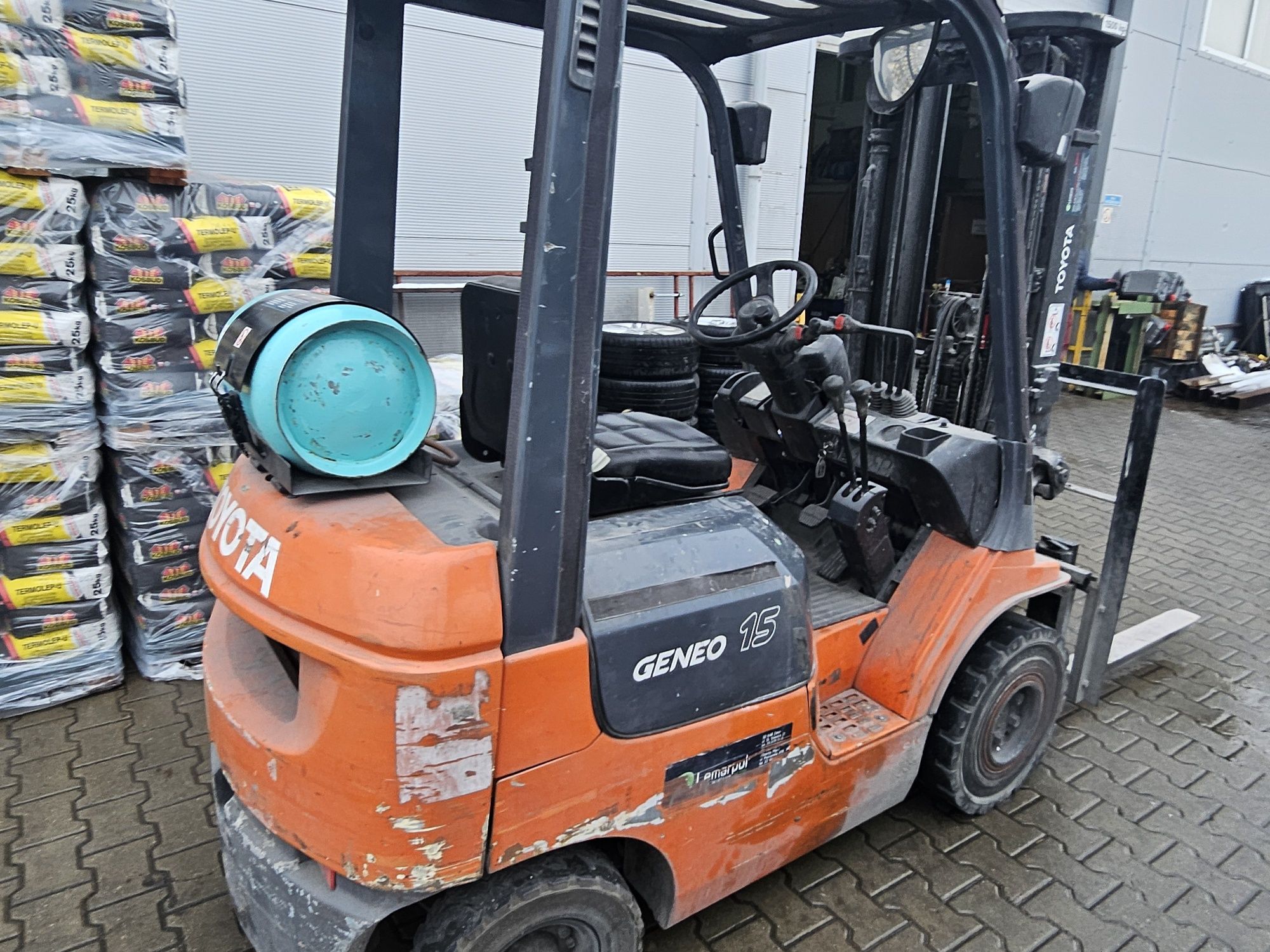 Wózek widłowy Toyota 7 1.5 T triplex  GAZ