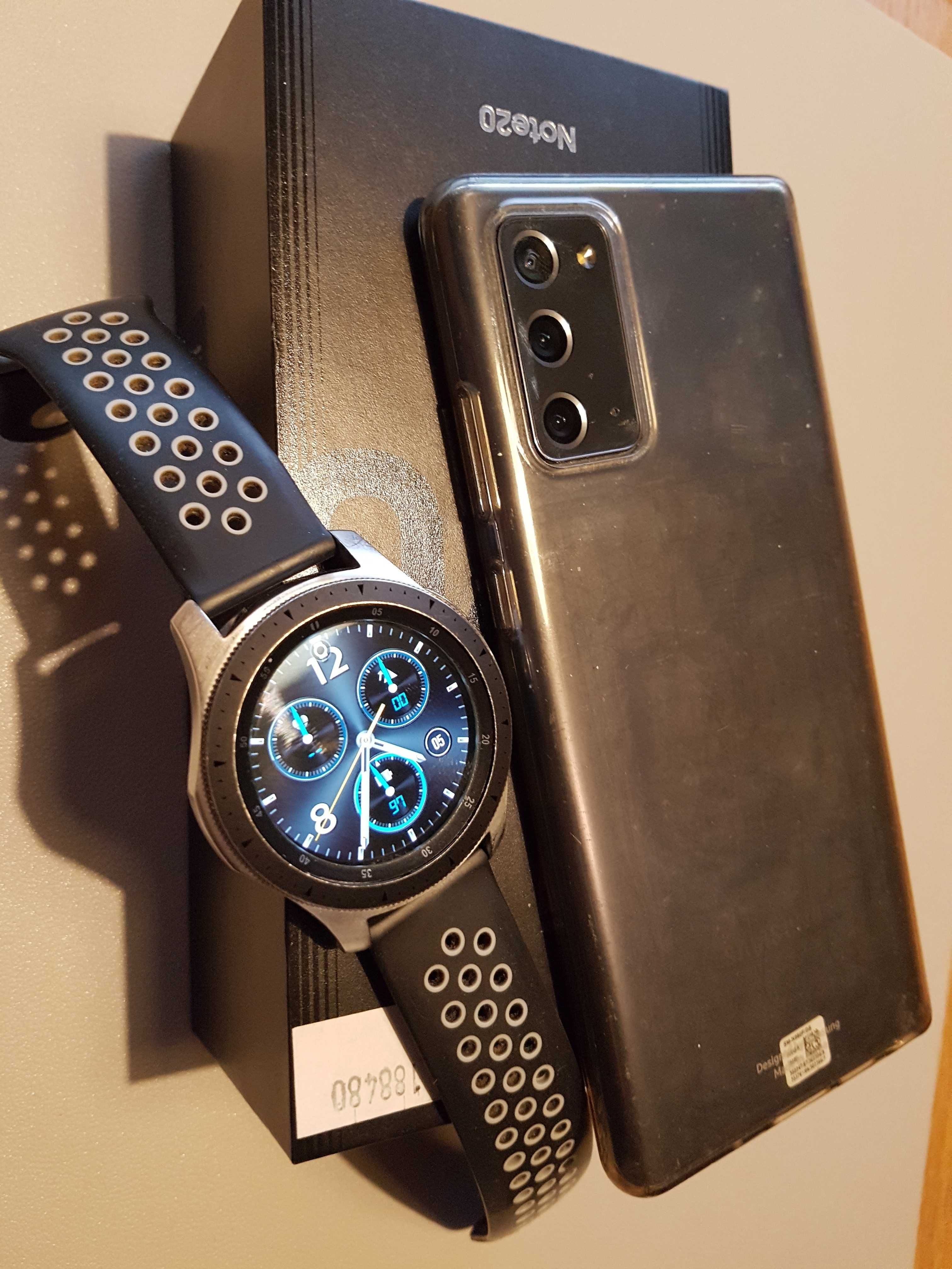 Samsung Galaxy 20 Note 256GB rysik Gray stan bdb + zegarek_ Gdańsk