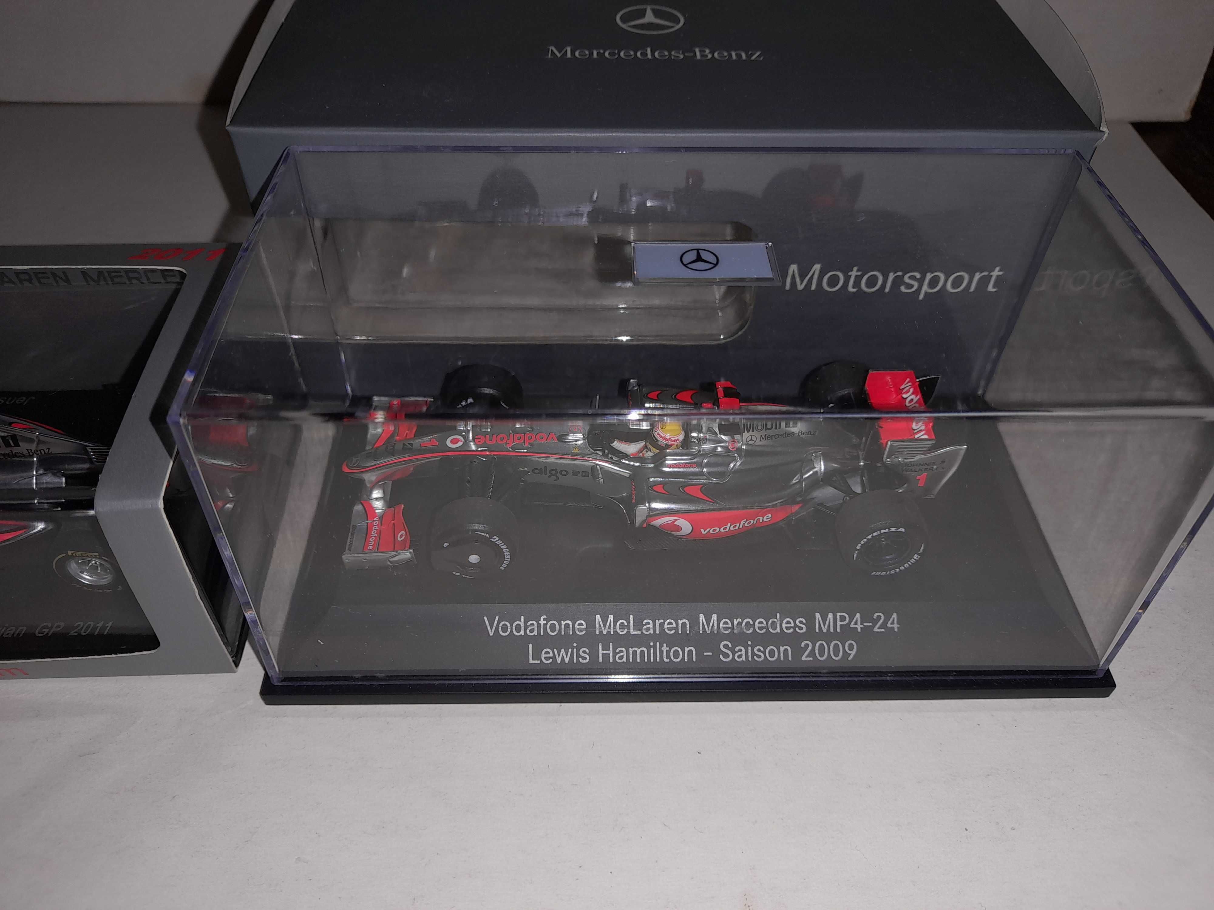 1/43 F1 Minichamps Spark Mclaren Mercedes Rosberg Button Hamilton