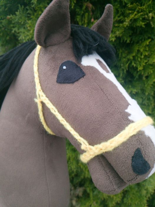 Halter i czapeczka Cytrynka dla hobby horse zestaw