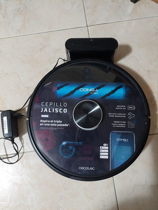 Fantástico  Robot Aspirador Esfregona Conga 4090