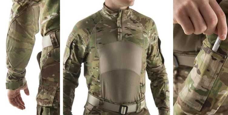 XLARGE Убакс Multicam Combat Shirt Бойова Сорочка Мультикам MASSIF USA